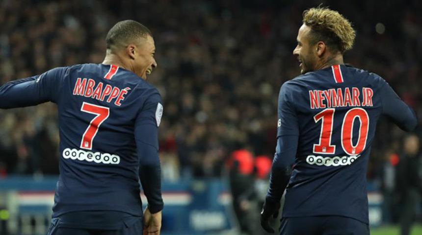  PSG'nin yıldızları Neymar ve Mbappe sakatlandı