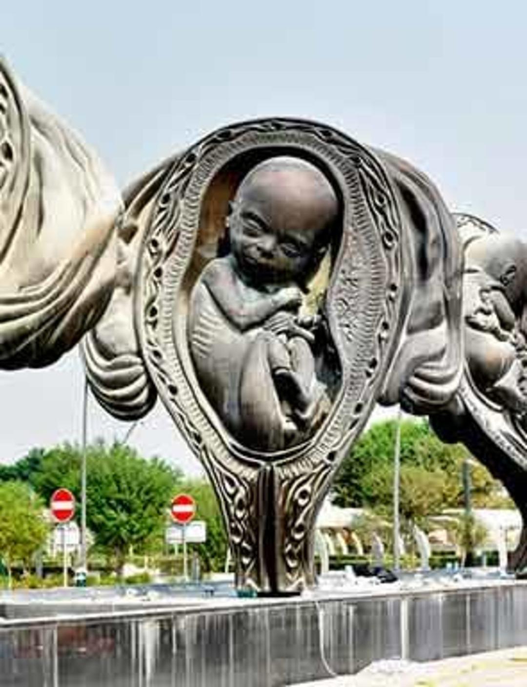 Ortadoğu'nun ilk &ccedil;ıplak heykelleri g&ouml;r&uuml;c&uuml;ye &ccedil;ıktı