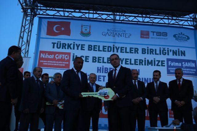 TBB’den Şanlıurfa’ya 8 araç hibesi