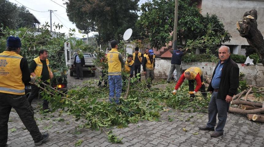 B&uuml;y&uuml;kşehirden Kabaca&rsquo;da &ccedil;evre temizliği