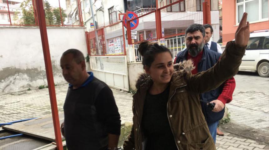 Aldatan kocasını &ouml;ld&uuml;rd&uuml;, cezaevine b&ouml;yle girdi