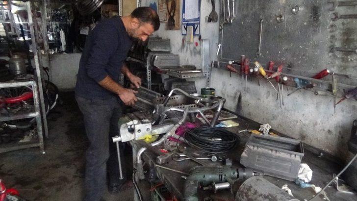 40 yıldır bisiklet tamir ediyor G4