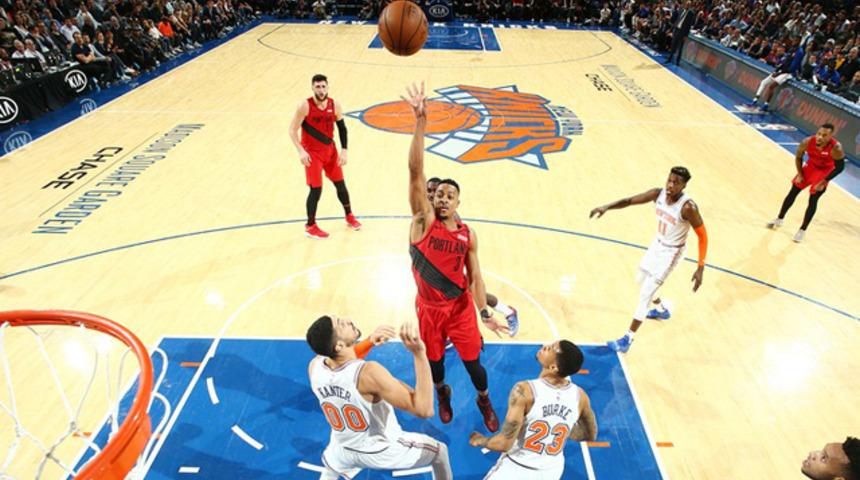 NBA’de Portland deplasmanda New York Knicks'i mağlup etti