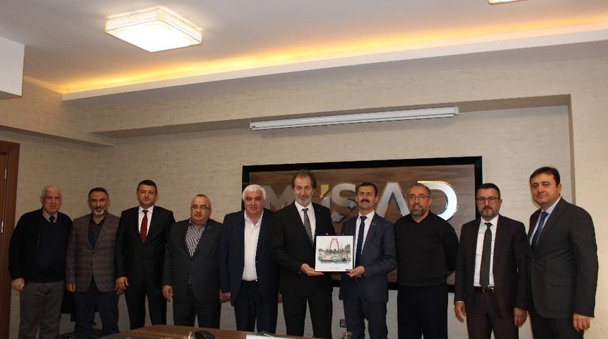 Hollanda&rsquo;dan M&Uuml;SİAD Şubesine &uuml;ye 25 işadamı ve aileleri Gaziantep&rsquo;te