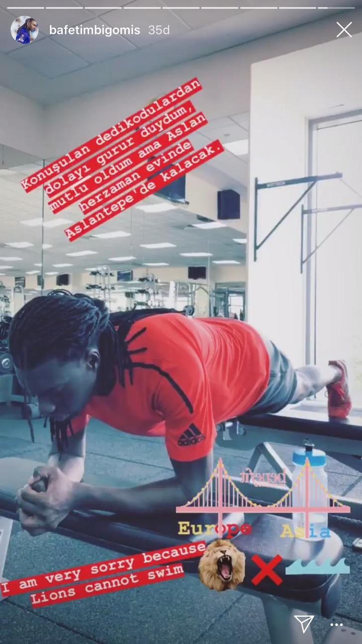 Bafetimbi Gomis: Aslan her zaman evinde Aslantepe'de kalacak G5