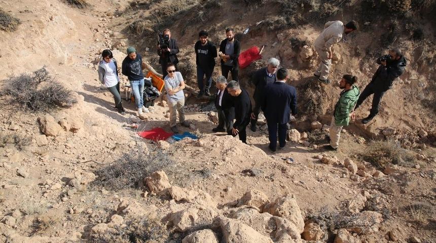 Ağırnas b&ouml;lgesinde arkeolojik kazı &ccedil;alışması başladı