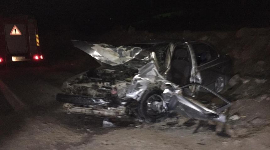 Yahyalı&rsquo;da trafik kazası: 1 &ouml;l&uuml; 4 yaralı