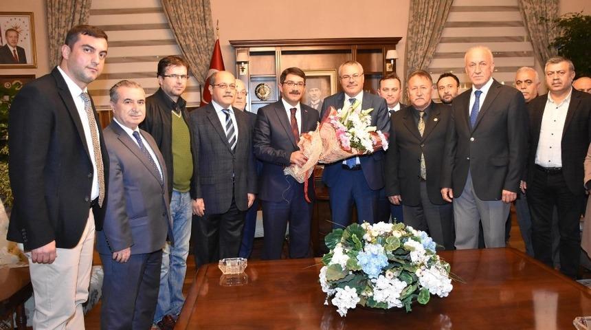 Şehzadeler Belediyesinden Vali Deniz&rsquo;e ziyaret