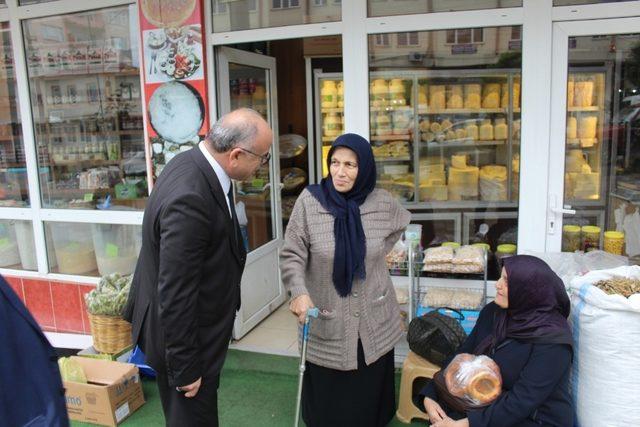 AK Parti’den Keşap Belediye Başkan aday adayı Mustafa Kemal Kurt sahaya indi