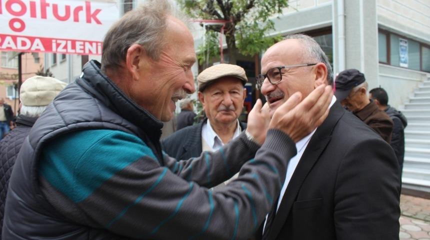 AK Parti&rsquo;den Keşap Belediye Başkan aday adayı Mustafa Kemal Kurt sahaya indi