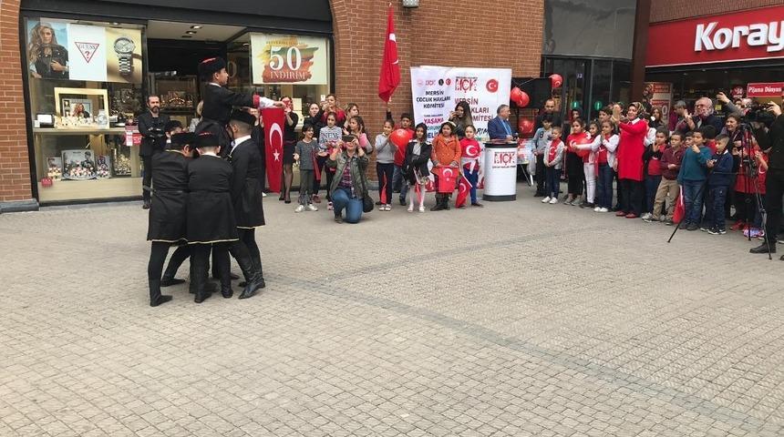 Mersin&rsquo;de &ccedil;ocuk hakları şenliği