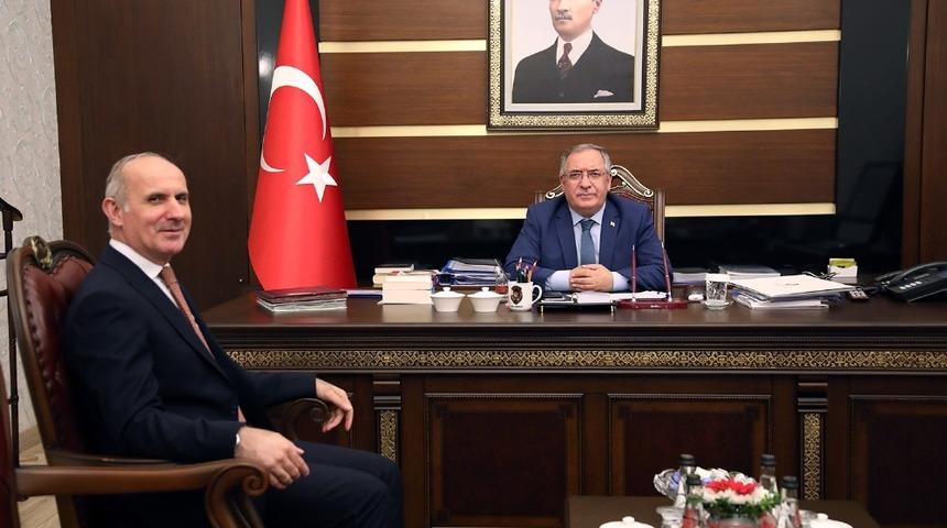 Keleş&rsquo;ten Vali Nayir&rsquo;e ziyaret