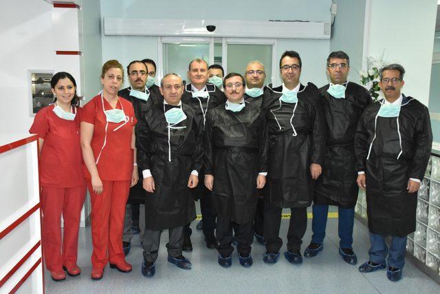 Turgut Özal Tıp Merkezi'nde, 500'üncü kemik iliği nakli Kıbrıs gazisine