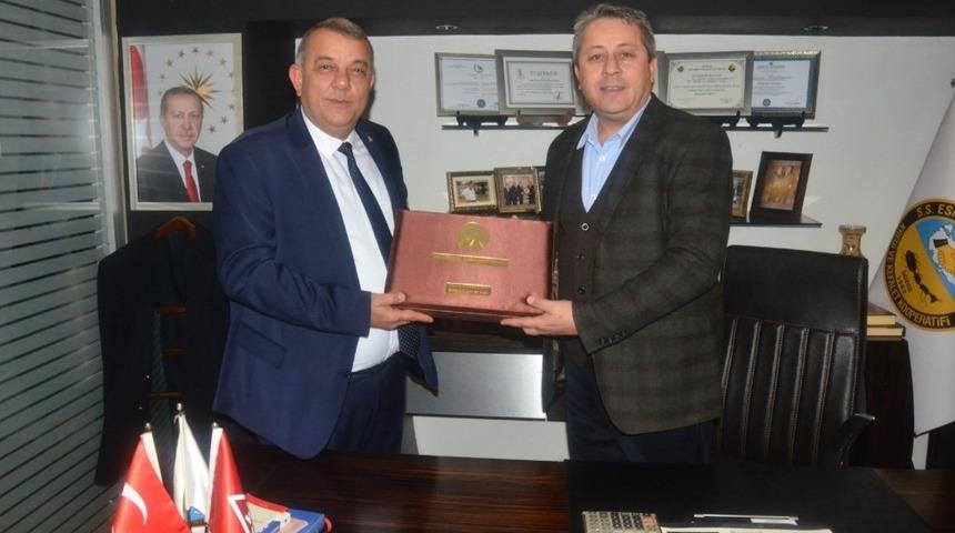 MHP Başkan adaya adayı Bıyık&rsquo;tan Taşlı&rsquo;ya ziyaret