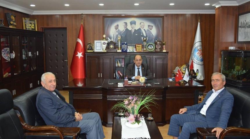 Şoförler odası Başkan Demirtaş’ı tebrik etti