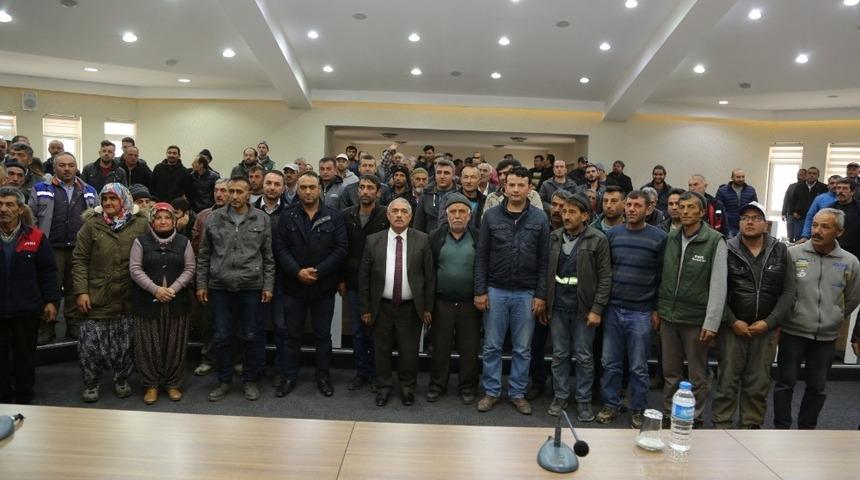 Niğde Belediyesi Personelinden Başkan &Ouml;zkan&rsquo;a destek