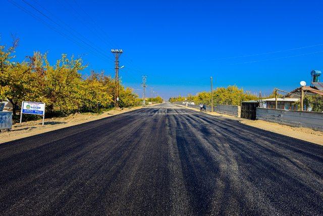 Karakaya baraj yolu 22 metre genişliğe çıkarıldı