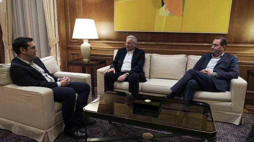 Rum lider, Ankara'ya gelmeden önce Çipras ile görüştü