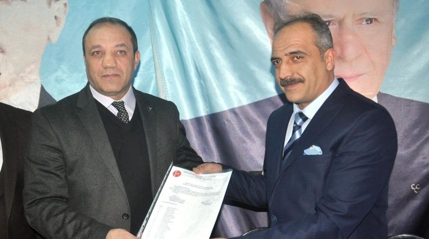 Pasinler MHP İlçe Başkanlığına Zilbeyaz atandı