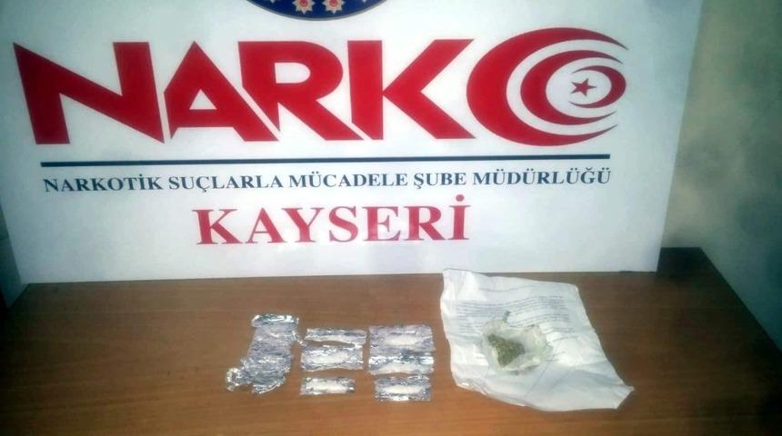 Kayseri’de uyuşturucu operasyonu: 6 gözaltı