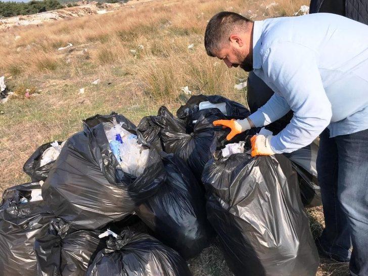 Ayvalık’ı çöplerden temizlediler G2