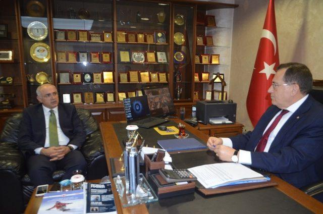 Trabzon Büyükşehir Belediye Başkan Aday Adayı Yıldırımhan’dan TTSO ve TTB’ye ziyaret