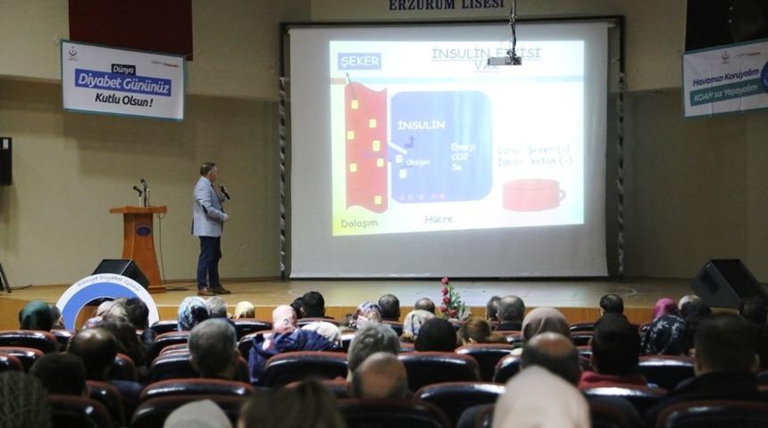 İl Sağlık M&uuml;d&uuml;rl&uuml;ğ&uuml; diyabete dikkat &ccedil;ekti