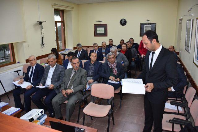 Çokal Barajı Su Birliği Genel Kurul toplantısı