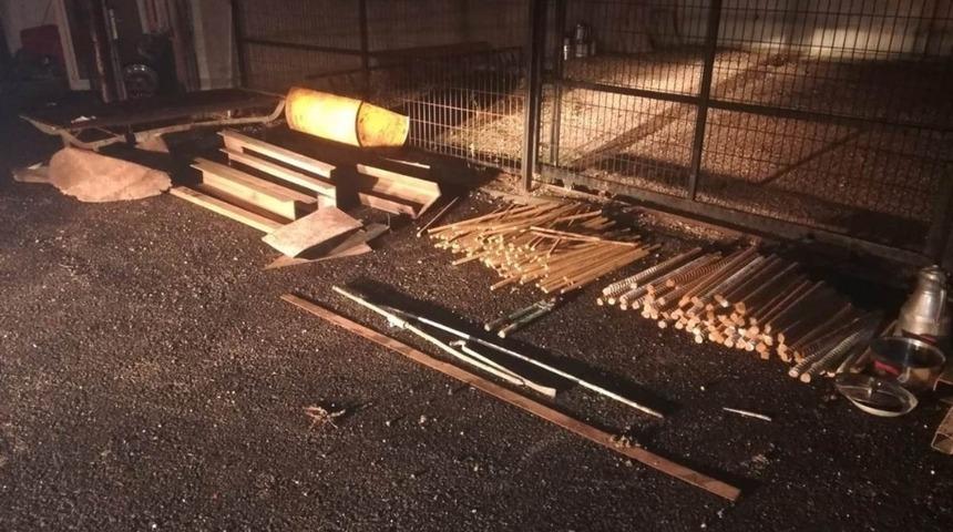 Demir hırsızları yakalandı