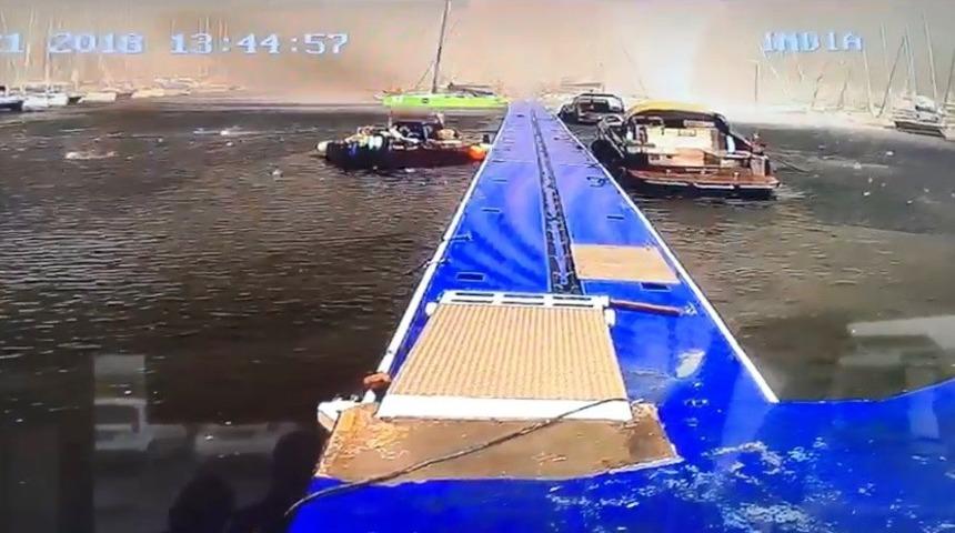 Hordum Marmaris’i böyle vurdu