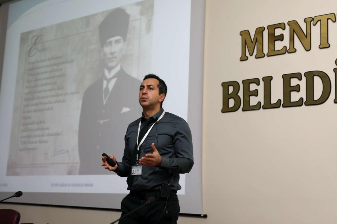 Belediye personeline, temel iş sağlığı ve g&uuml;venliği eğitimi