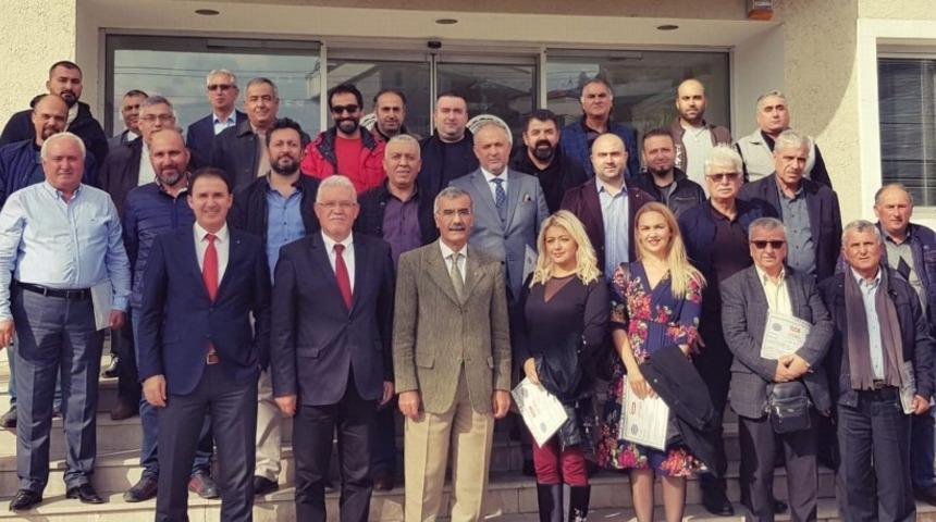 Milas’ta emlakçılar yetki belgesi hakkında bilgilendirildi