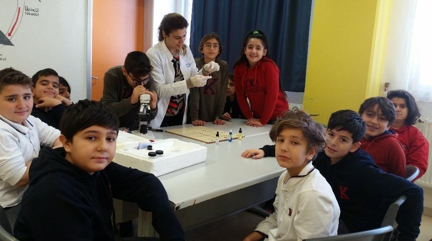 &Ouml;ğrenciler kan gruplarını &ouml;ğrendi