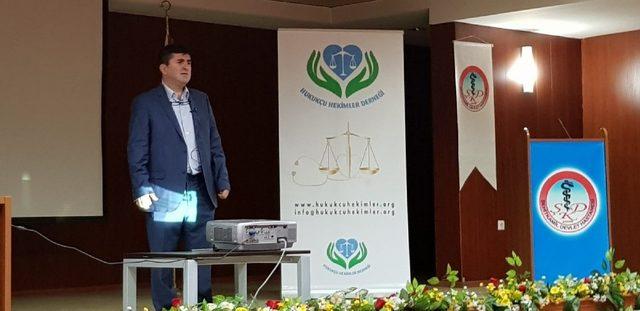 Cengiz Bayram, “Tıbbi Müdahalelerin Hukuka Uygunluğu” konferansında