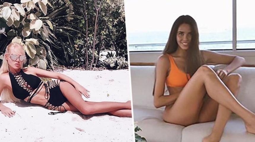 &Uuml;nl&uuml; model d&uuml;nyanın en b&uuml;y&uuml;k ayaklarıyla dalga konusu oldu