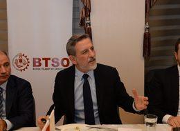 BTSO Başkanı Burkay: Dev projelerin açılışı için gün sayıyoruz
