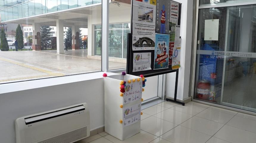 Sığınma evi sakinleri için yumak bağışı kampanyası