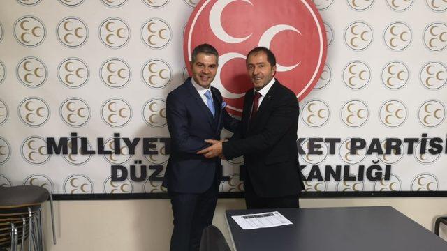 Aksan MHP’den aday adaylığını açıkladı