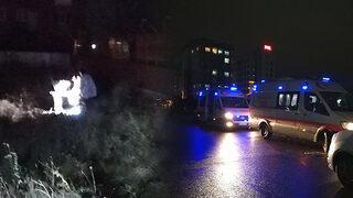 Yardım çığlıklarını duyan oraya koştu! Tam 100 metre sürüklemişler!