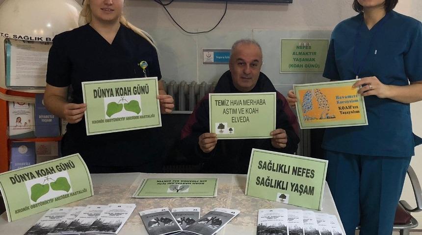 Pınarhisar KOAH konusunda bilin&ccedil;leniyor
