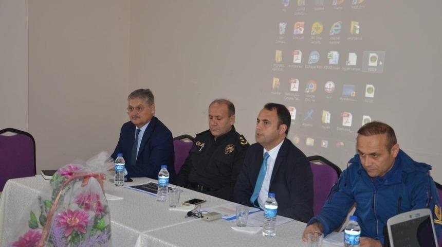 G&ouml;rele&rsquo;de g&uuml;venlik toplantısı yapıldı