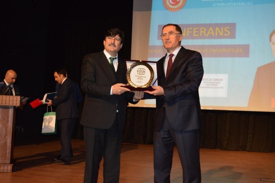 Kamu Başdenet&ccedil;isi Malko&ccedil;, BE&Uuml; &ouml;ğrencileri ile buluştu