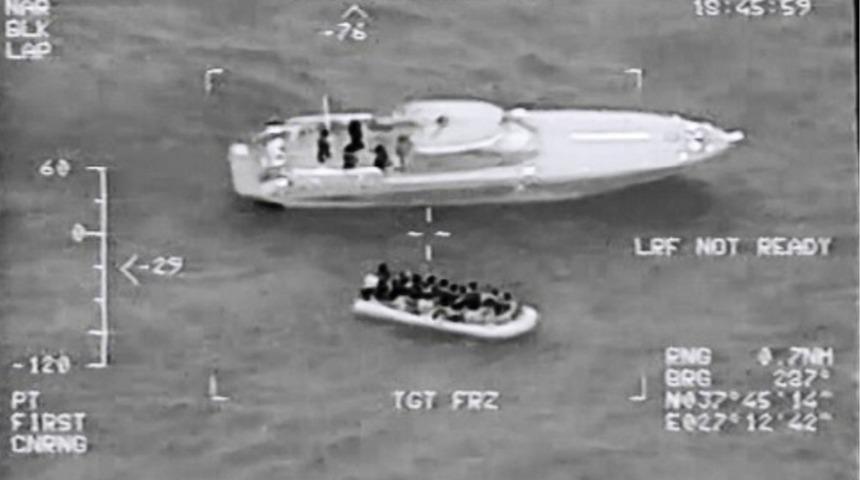 Kuşadası&rsquo;nda 62 ka&ccedil;ak g&ouml;&ccedil;men yakalandı