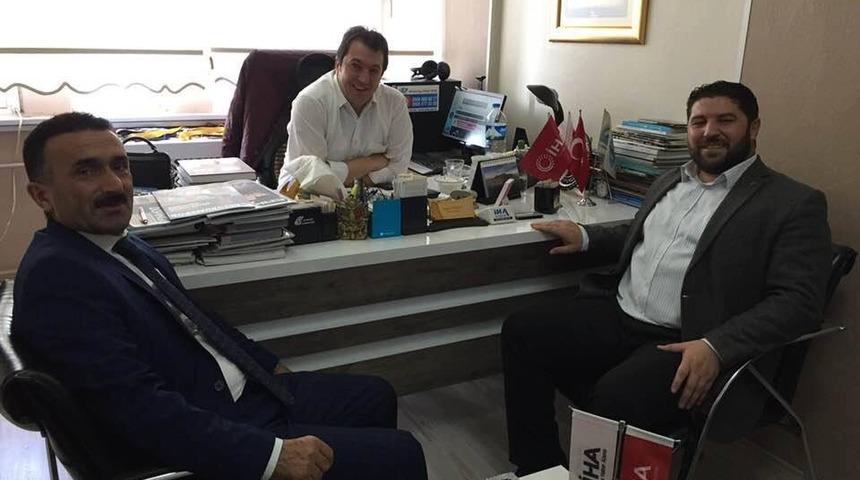 AK Parti &Ccedil;at Aday adayı &Ouml;zkan Yıldırım İHA&rsquo;yı ziyaret etti