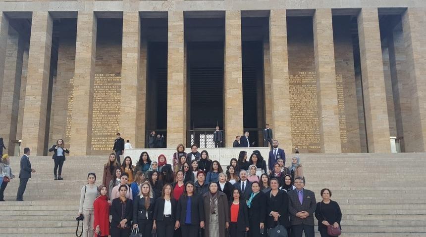 Yüksekovalı kadınlar, Anıtkabir ve meclisi ziyaret etti