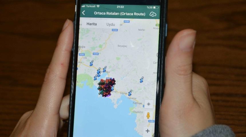 Y&uuml;r&uuml;y&uuml;ş ve bisiklet rotanız artık cepte