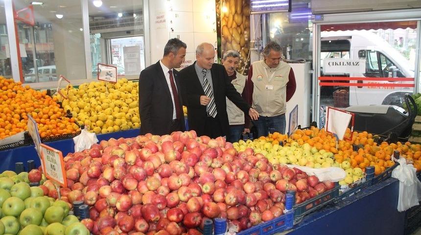 Manav ve marketlerde gıda denetimi
