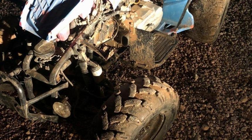 Kilis&rsquo;te &ccedil;alınan ATV motosiklet Nizip&rsquo;te bulundu