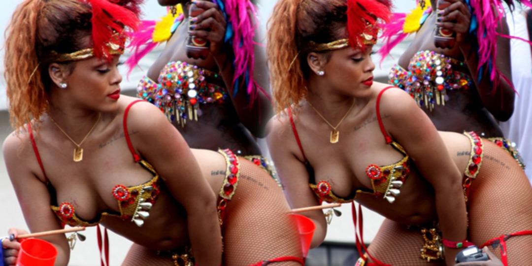 Rihanna i&ccedil; &ccedil;amaşırı koleksiyonuna modellik yaptı