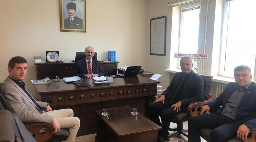 Başkan Yaman, Vali Yılmaz ile bir araya geldi